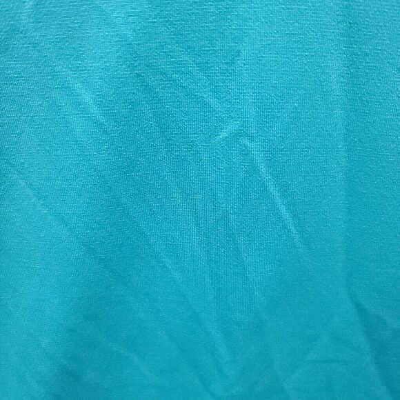 Athletic Works Womens T-Shirt Blue Size Medium Polyester Blend Stretch Pullover - Picture 10 of 12